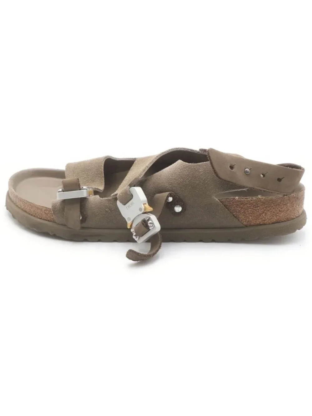 Dior Birkenstock Sandals Brown